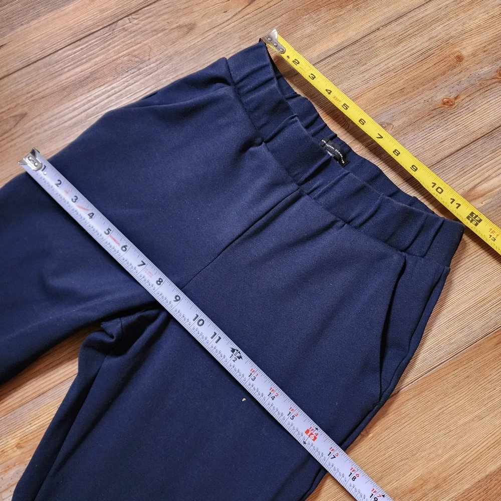 Universal Standard Moro Pocket Signature Ponte Pants 2XS Womens S 6-8 Navy Blue